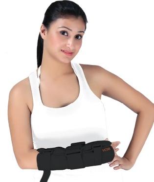 Black VCOR Healthcare Plain Wrist and Forearm Support, for Clinical, Personal, Size : Universal