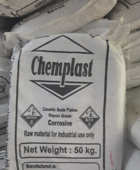 Chemplast White Flakes Caustic Soda, For Industrial, Feature : High Purity