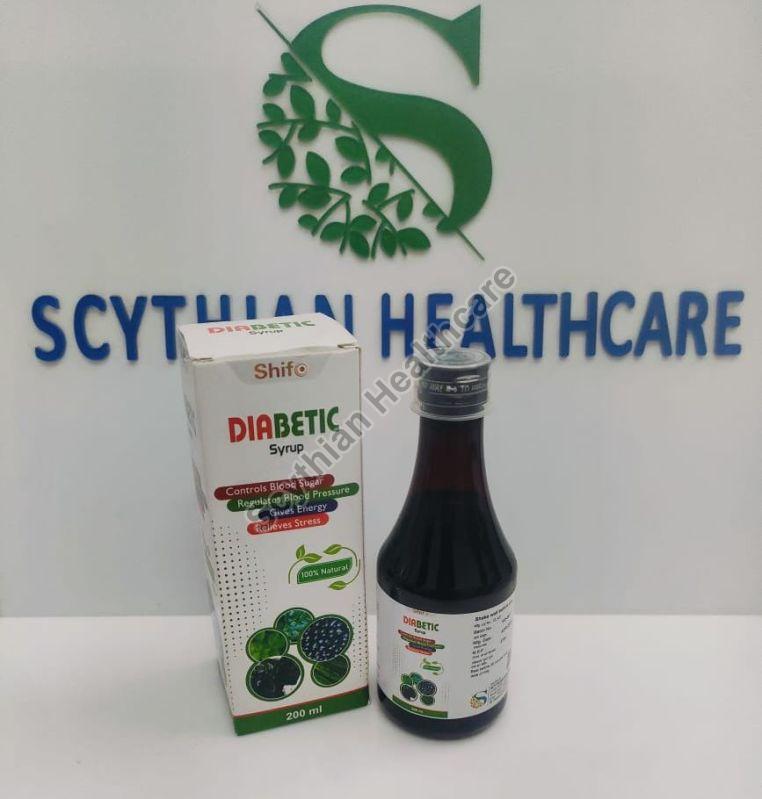 Liquid Shifo Diabetic Syrup, Packaging Type : Plastic Bottle