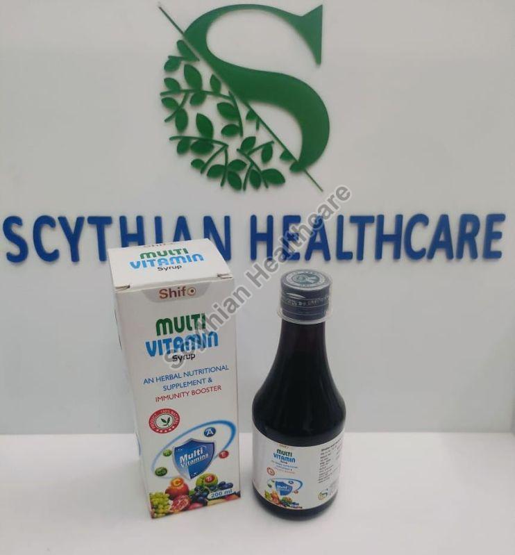 Shifo Multi Vitamin Syrup, Packaging Type : Plastic Bottle