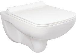 White Ledge Ceramic Water Closet, for Toilet Use