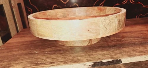 Large Mango Wood Bowl