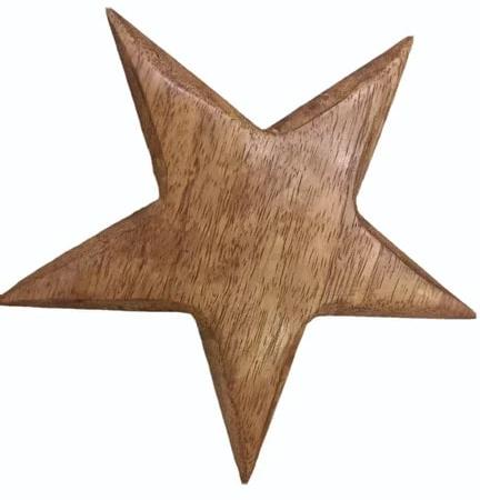 Mango Wood Star