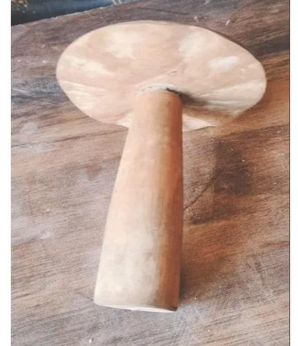 Plain Mango Wood Mushroom, for Decoration, Color : Brown