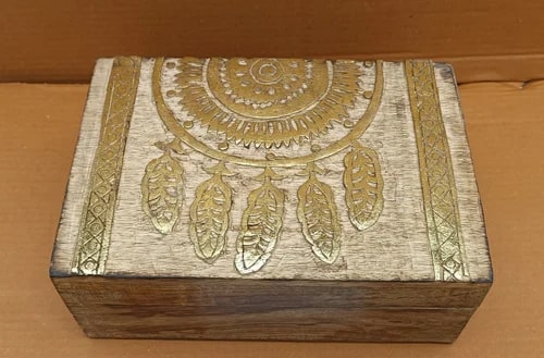 PU Covering Wooden Jewellery Box, Size : Standard