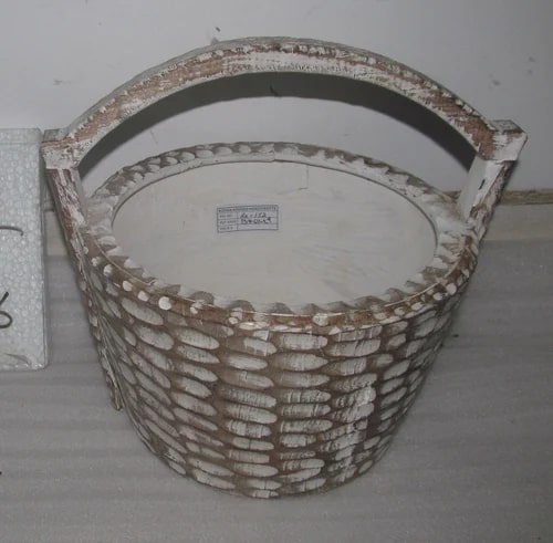 Wooden Decorative Basket