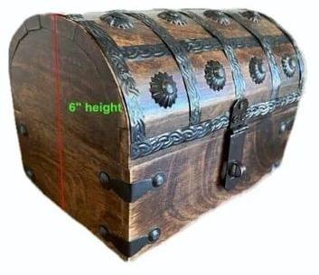 Carved Wooden Storage Box, Size : Standard
