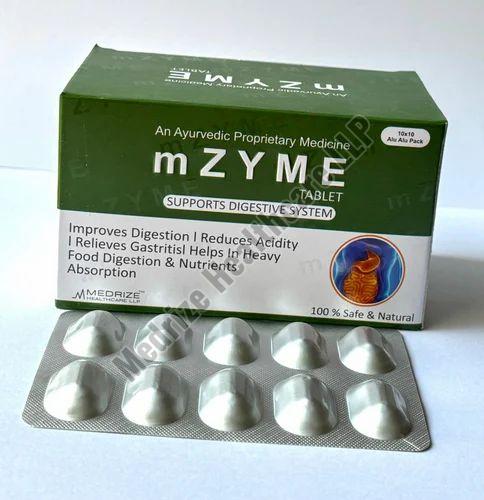 M Zyme Tablet for Clinical