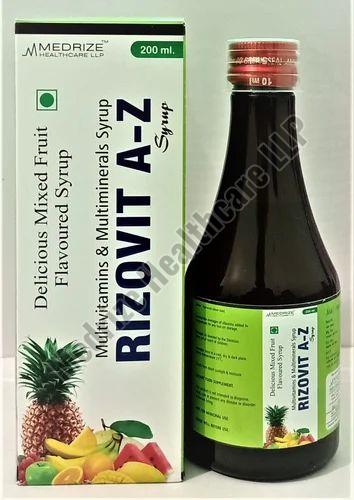 Multivitamin Multimineral Antioxidant Syrup, for Certain Illnesses, Or During Pregnancy, Packaging Size : 200 ml