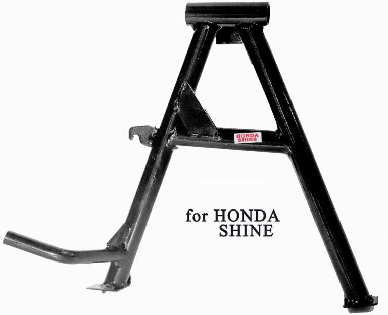 Black Cast Iron Honda Shine Center Stand
