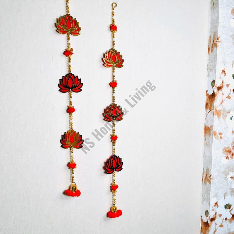 Paper Mache Lotus Decorative Door Hanging, Style : Modern