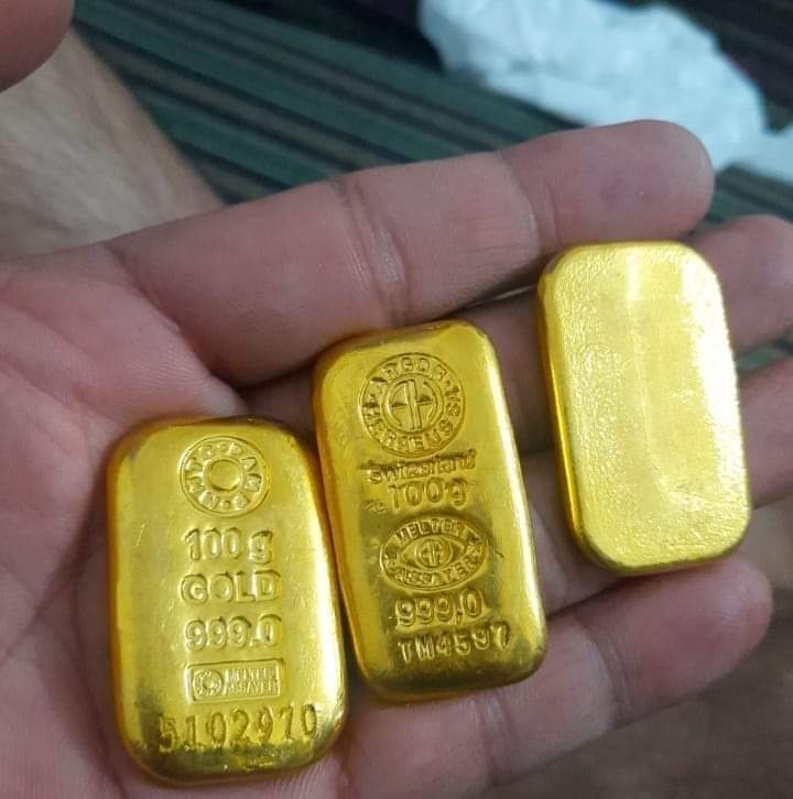 24 Carats Gold Bar For Jewelries