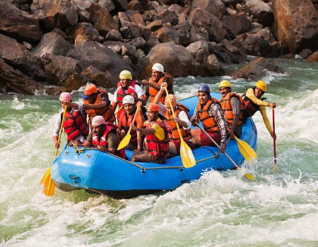 River rafting