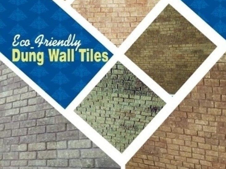 Cow Dung Wall Tiles, Color : Multicolor