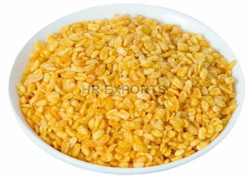 Yellow Moong Dal Namkeen, for Snacks, Home, Office, Restaurant, Taste : Salty