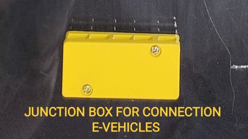 Yellow Khetaan Rectangular Poly Carbonate Junction Box, For Electric