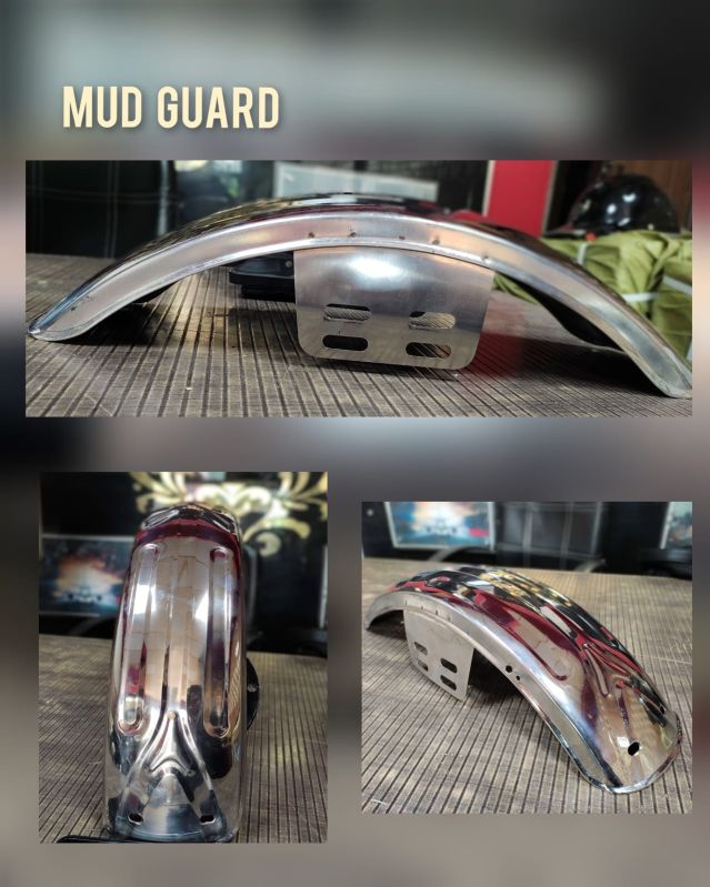 Silver Khetaan Steel Mud Guard, For Electric Vehical