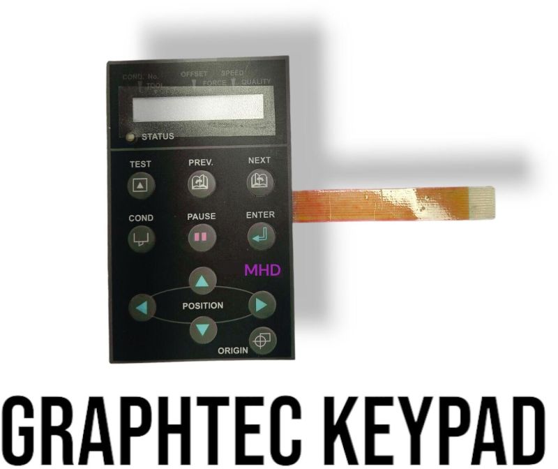 Graphtec plotter keypad