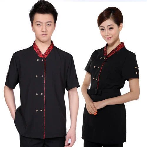 Plain Cotton Unisex Salon Uniform for Work Wear