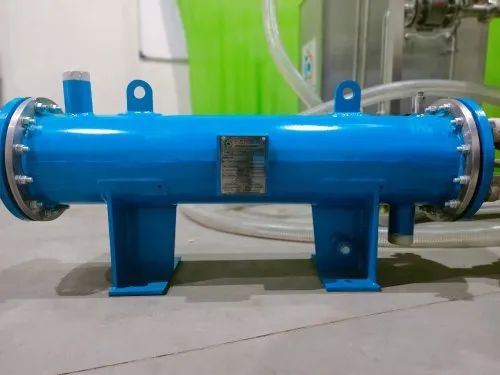 Platex India 50 Hz Mild Steel Reboiler Heat Exchanger for Water