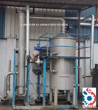 Semi Automatic Single Coil Evaporation System for Industrial