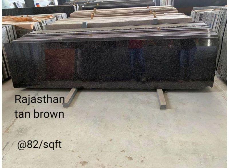 Rajasthan Tan Brown Granite Slab