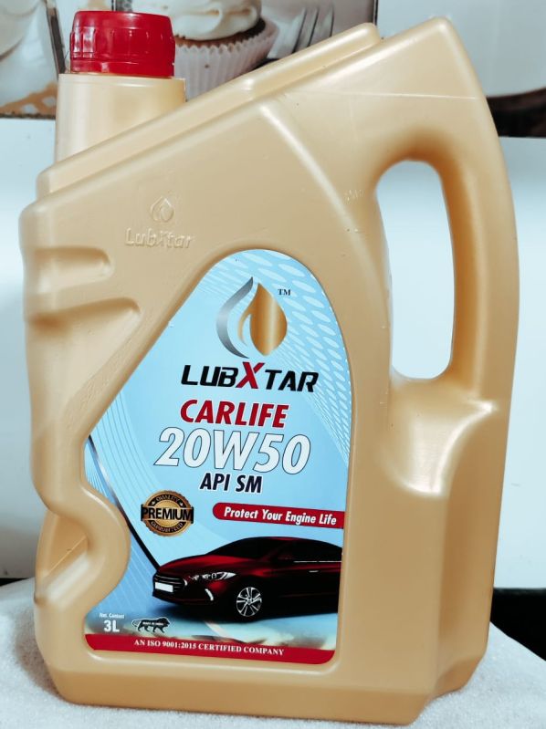 Carlife 20W50 Car Engine Oil, Packaging Type : Can