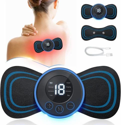 Mini EMS Butterfly Massager, Power Source : Battery