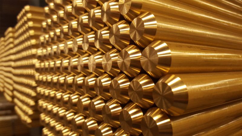 BMA Polished CuZn36Pb3 Brass Rods, Certification : ISI Certified