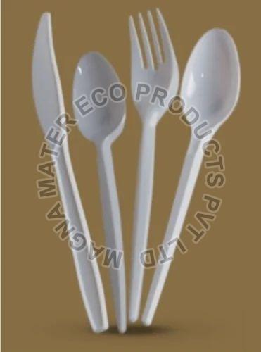 Biodegradable Compostable Cutlery, Packaging Type : Plastic Packet