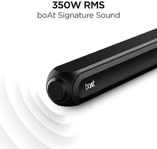 BoAt Aavante Bar 3200D Soundbar With Dolby Audio,350W RMS Signature Sound,5.1 Channel,3D Surround So