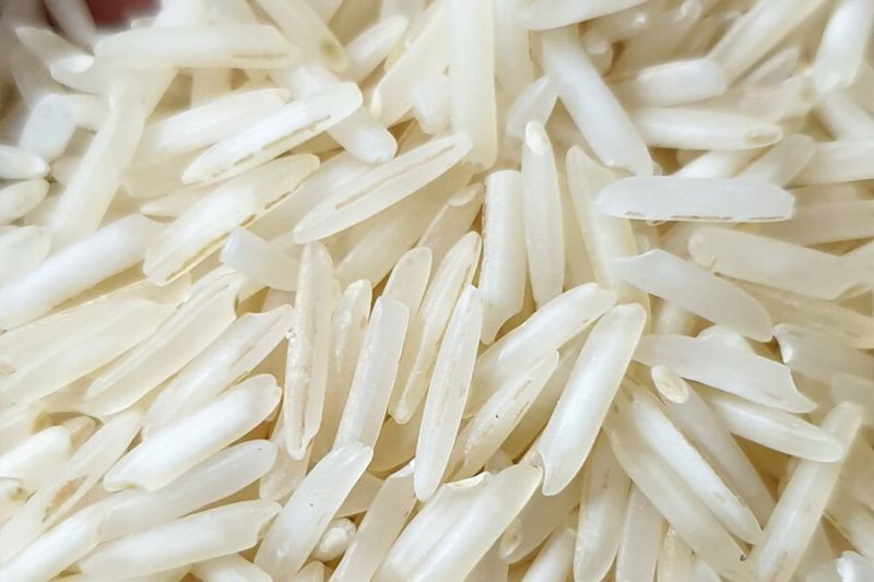 Unpolished Organic Soft 1718 Steam Basmati Rice for Cooking