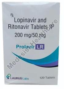 Prolavir LR Tablets, for Used to Treat HIV Infection, Packaging Type : Plastic Bottle