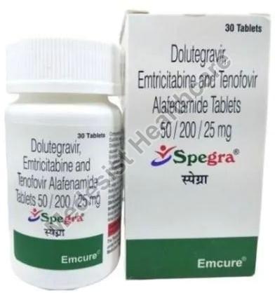 Spegra Tablets, for Used To Treat HIV Infection, Medicine Type : Allopathic