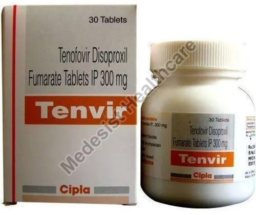 Tenvir Tablets, for Anti HIV, Packaging Type : Plastic Bottle