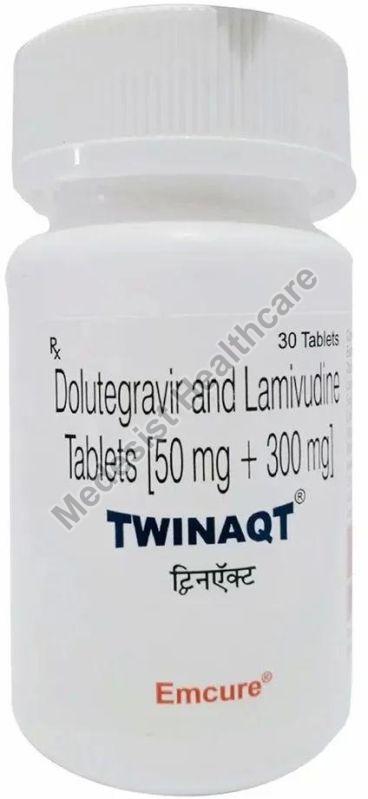 Twinaqt Tablets, for Used to Treat HIV Infection, Packaging Type : Plastic Bottle