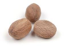 Raw Organic Whole Nutmeg for Cooking