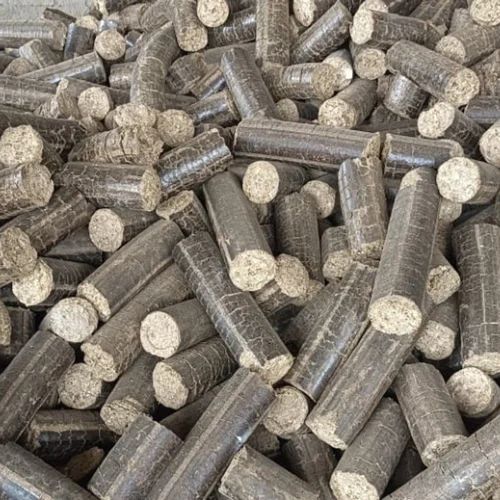 Groundnut Shell Bio Coal Briquette for Cooking Fuel