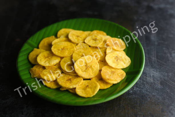 Salty Kerala Banana Chips for Snacks