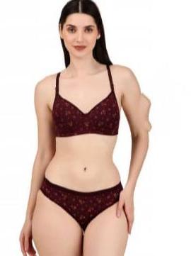 504 Brown Lingerie Set