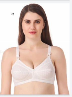 B Cup Non Padded Comfort Bra, Technics : Machine Made