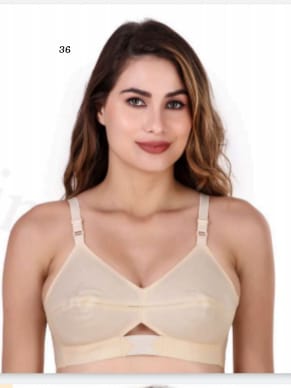 Centre Non Padded Comfort Bra, Technics : Machine Made