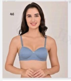 Muskan Light Blue Padded Bra