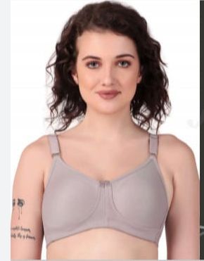 Plain Nylon Spacer Non Padded Bra, Technics : Machine Made