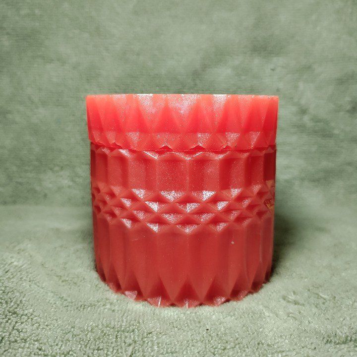 Paraffin Wax Coloured Decorative Candle Jar, Feature : Colorful, Eye Catching Look, Light Weight