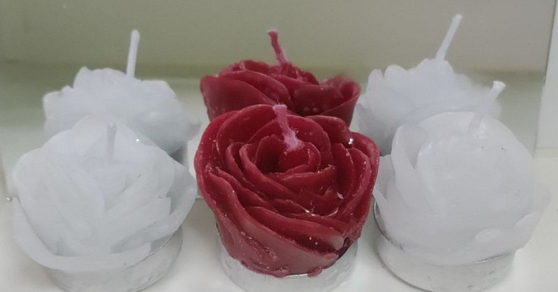 Flower Shaped Candle