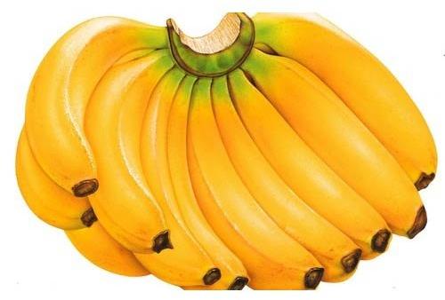 Natural Fresh Yellow Banana, Packaging Size : 12-15 Dozen/ Crate