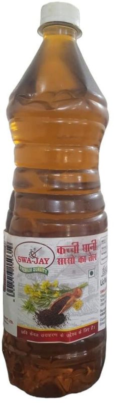 Kachi Ghani or Cold Pressed Swa-Jay Mustard Oil for Cooking