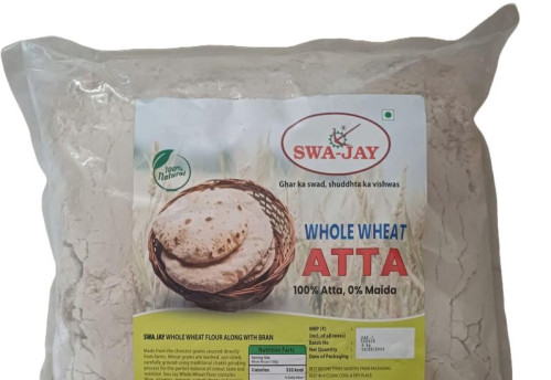 Swa-Jay Agro Natural Whole Wheat Flour for Cooking