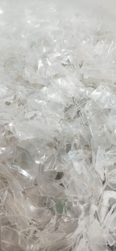 PET Bottle Flakes Pure White (Unwashed)